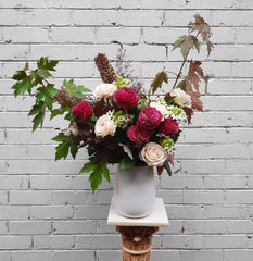 Fragrant Rose Vase Arrangement